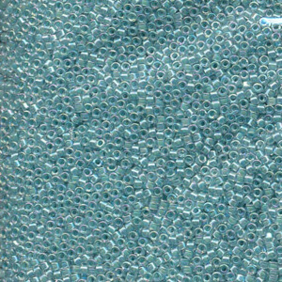 Perles miyuki bleu Delica 11/0 - La Perle des Loisirs