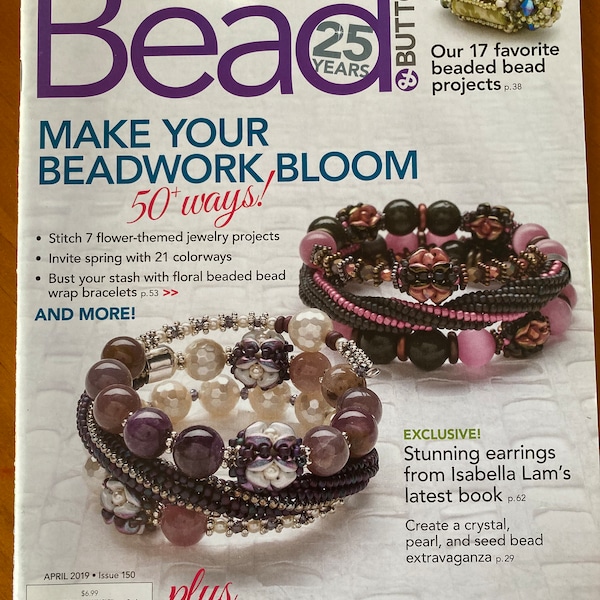 Bead & Button Magazine, April 2019, Issue 150
