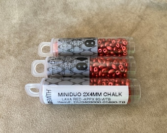 Matte Jet - MiniDuo, 2x4mm 8g Matte Jet - MiniDuo, 2x4mm 8g