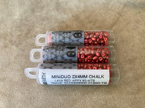 Matte Jet - MiniDuo, 2x4mm 8g Matte Jet - MiniDuo, 2x4mm 8g