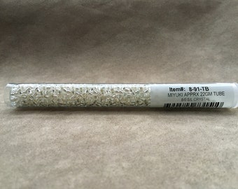 8-131, Miyuki 22g Transparent Crystal 8-131, Miyuki 22g Transparent Crystal