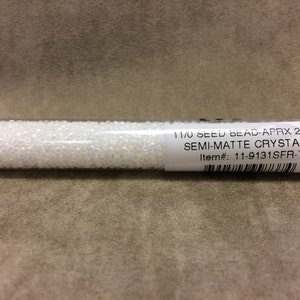 11-9131SFR, Semi-Matte Crystal AB, 11/0 Seed Bead by Miyuki
