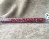 11-2639F, Semi Glazed Dark Red Rainbow Marsala, 11 0 Seed Bead by Toho