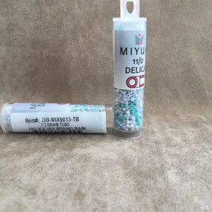 Delica 11/0, DB-MIX9013, Spring Rain Mix by Miyuki