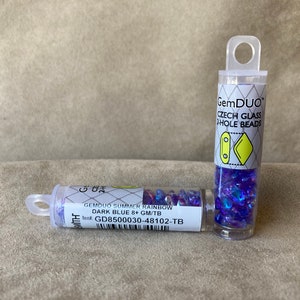 GemDuo, Summer Rainbow Dark Blue, GD8500030-48102 by Matubo