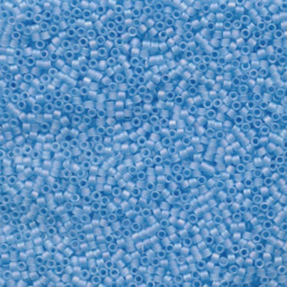 Delica 11/0, DB861, Matte Sky Blue AB by Miyuki - Etsy