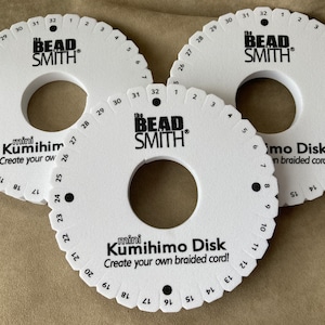 Kumihimo Disk, 4.25&quot; with 35mm Center Hole, Great size for Kids!