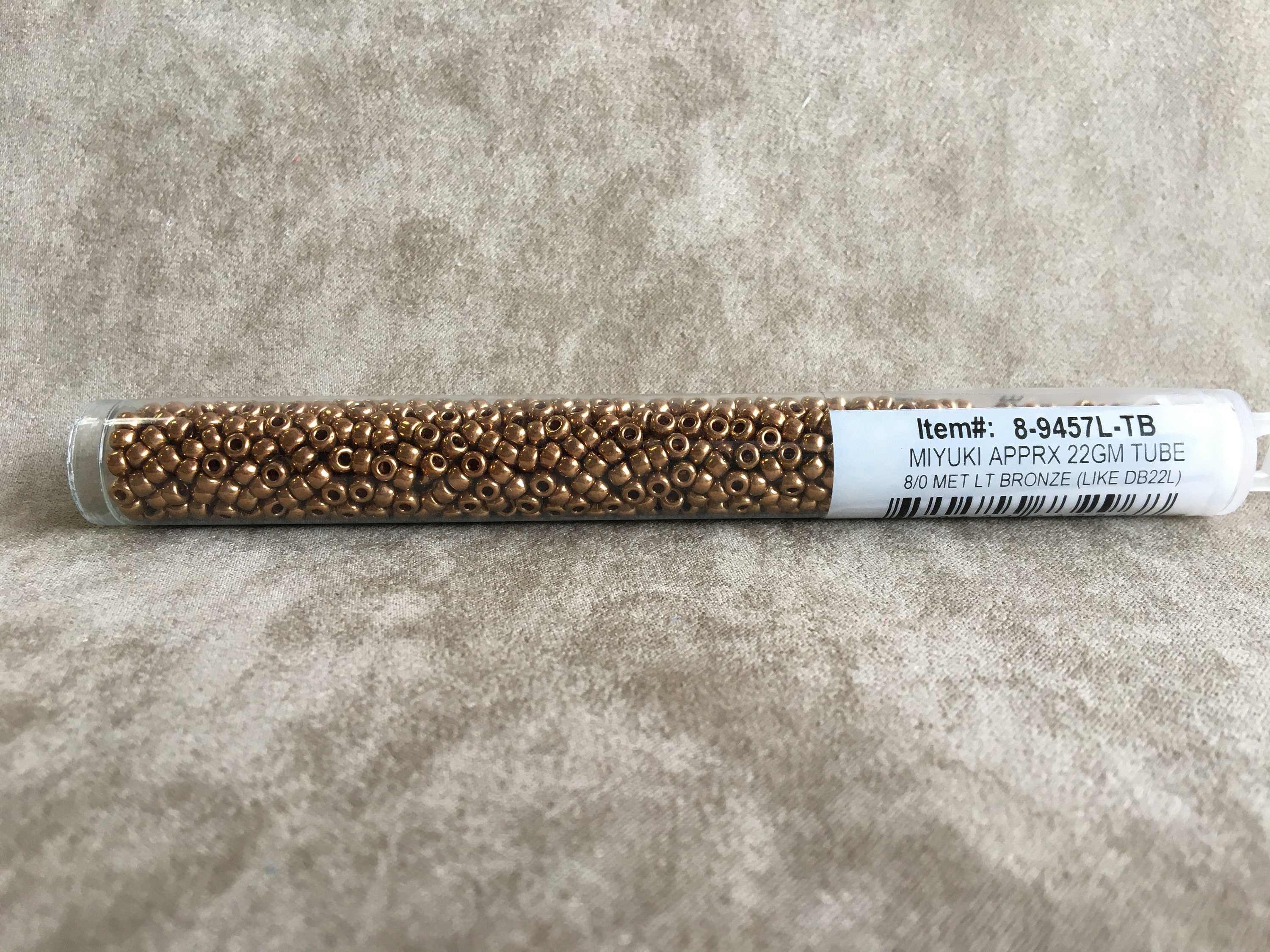 8-457L, Miyuki 22g Met Lt Bronze 8-457L, Miyuki 22g Met Lt Bronze