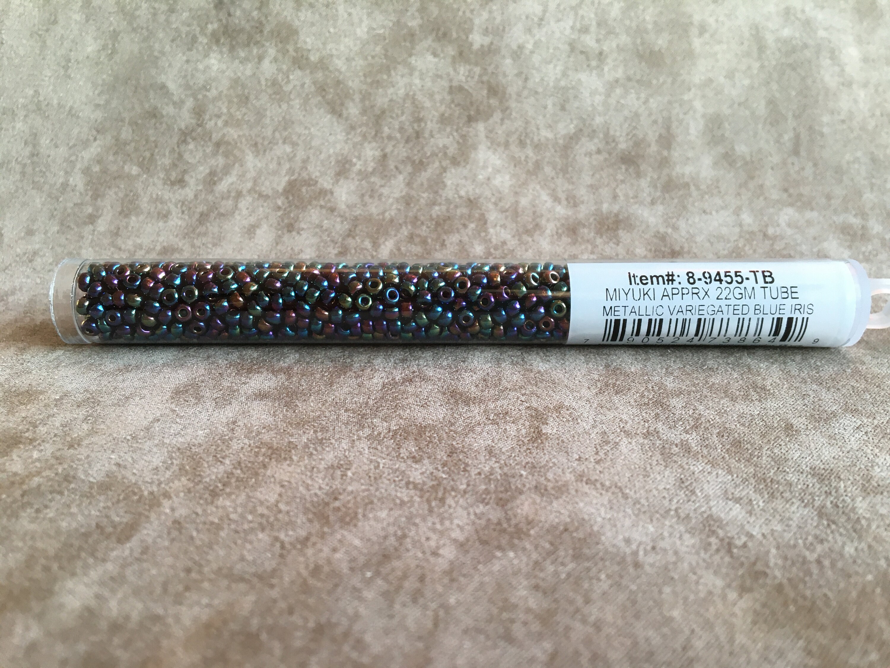 8-452, Miyuki 22g Metallic Dark Blue Iris 8-452, Miyuki 22g Metallic Dark Blue Iris
