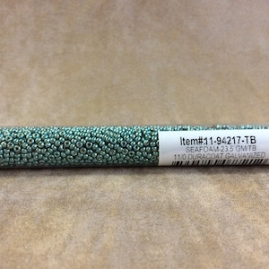 11-94217, Duracoat Galvanized Seafoam, 11/0 Seed Bead di Miyuki