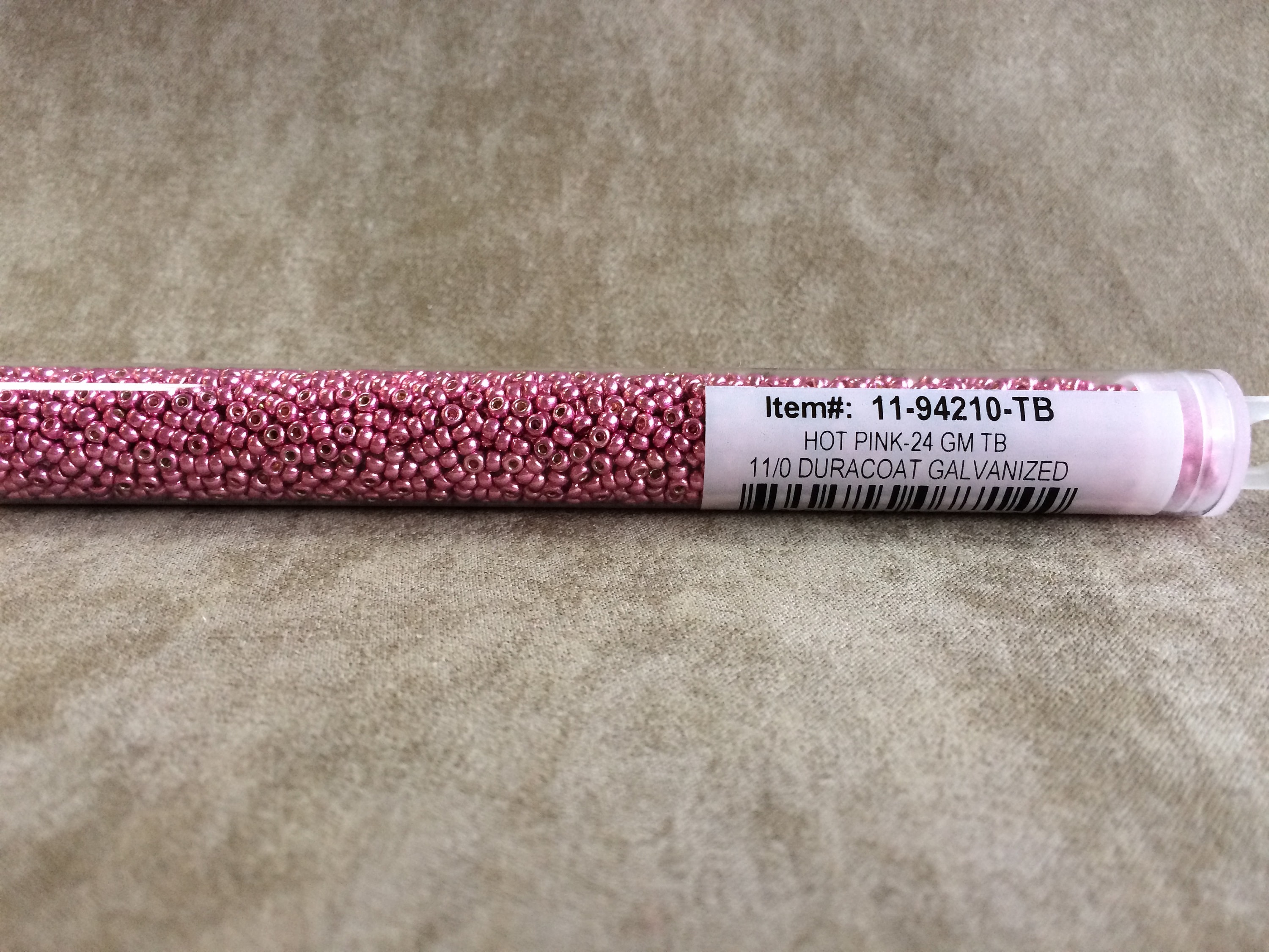 11-94210, Duracoat Galvanized Hot Pink, 11/0 Seed Bead by Miyuki
