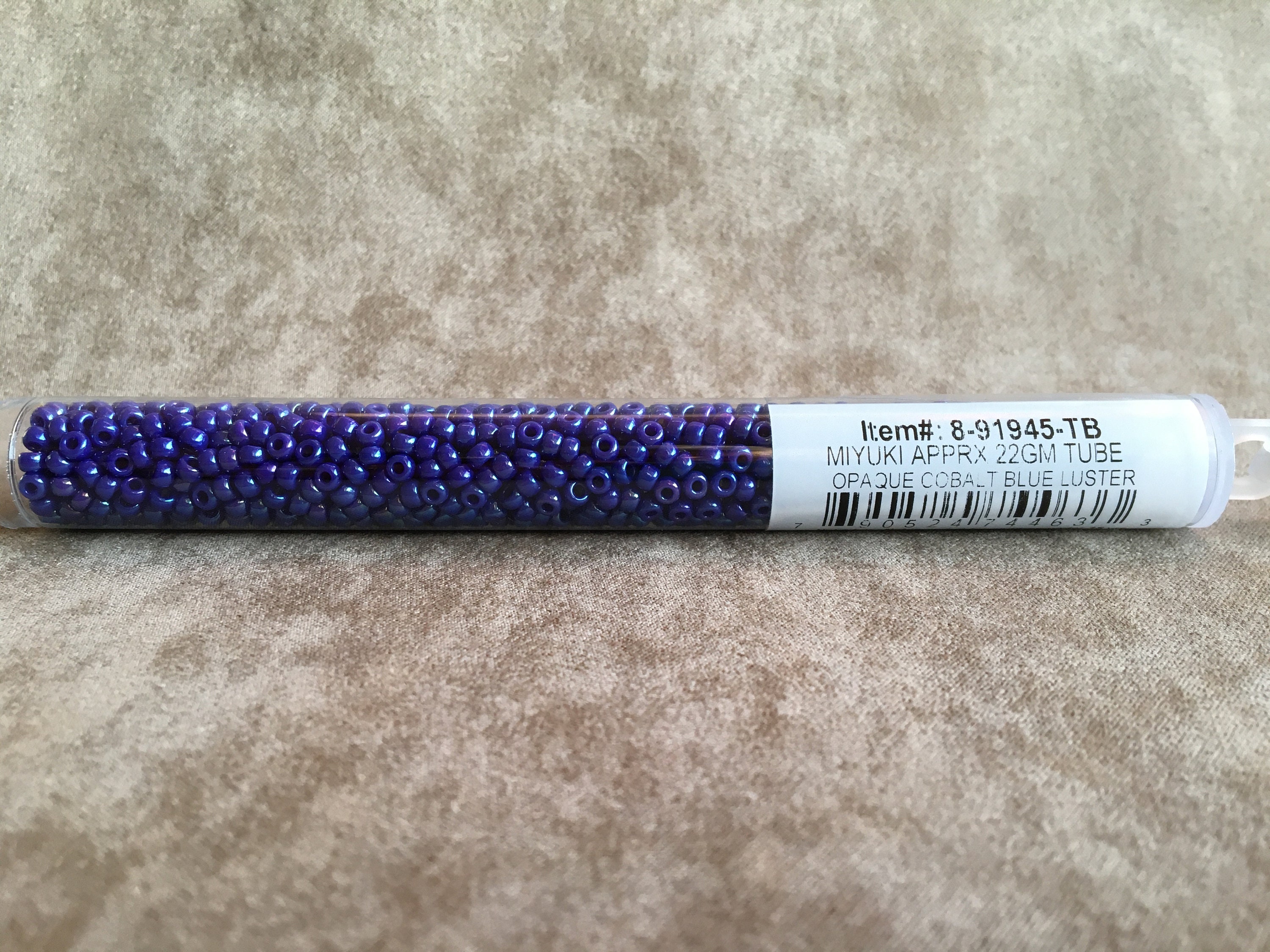 【雪斗】Mirable 8-91945, Opaque Royal Blue Luster, 8/0 Seed Bead by Miyuki - Etsy