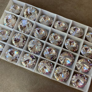Swarovski Article 1122, cristal déjoué, 18 mm, à la pièce