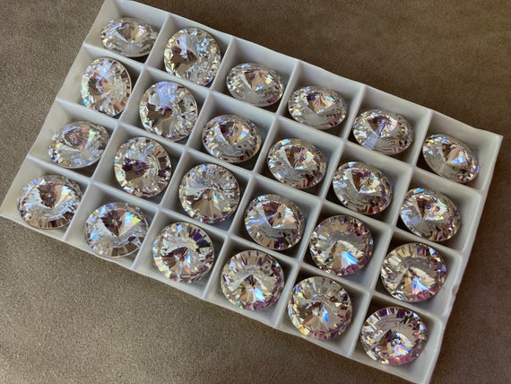 Swarovski Article 1122, Crystal Foiled, 18mm, by the piece