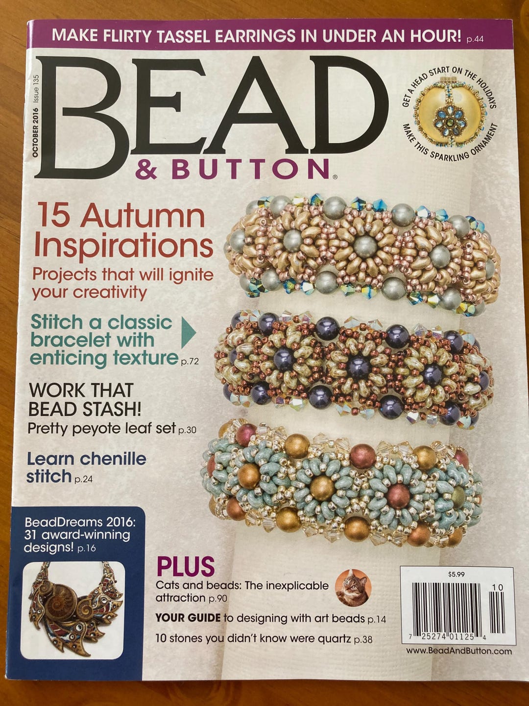 Bead & Button Magazine, Issue 135, October 2016 - Etsy