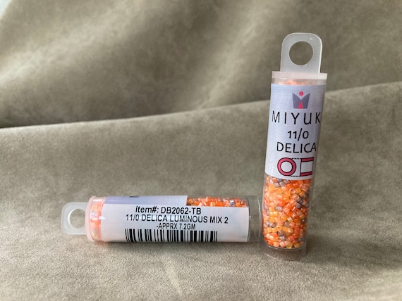 Delica 11 0. DB2062 Luminous Mix 2 by Miyuki Etsy