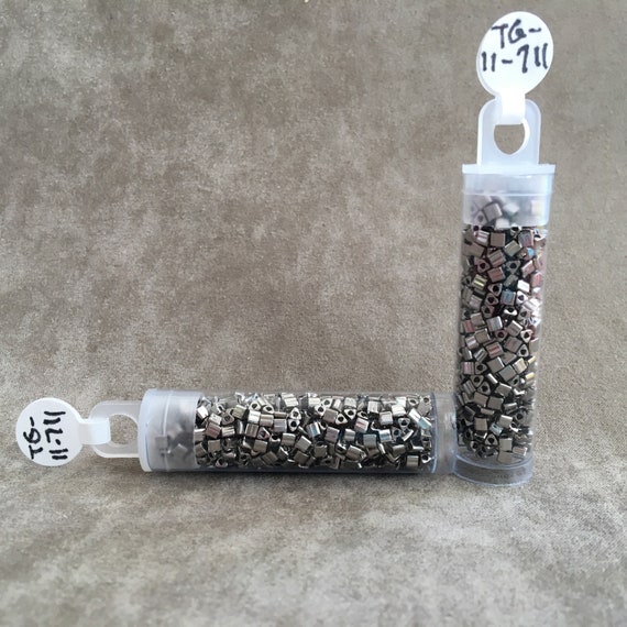 Triangle 11-711, Nickel Plate, 11/0 Seed Bead by Toho - Etsy