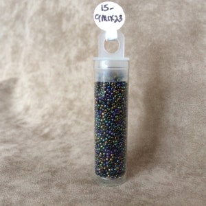 15-9MIX23, Heavy Metals Mix, 15/0 Seed Bead by Miyuki