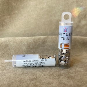 Tila, Palladium Plated,  TL194, Miyuki