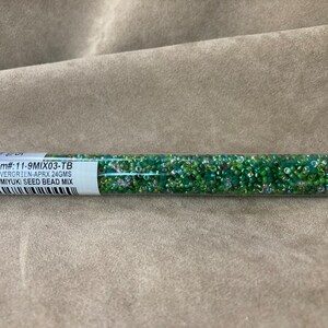 11-9MIX03, Evergreen Mix, 11/0 Seed Bead by Miyuki
