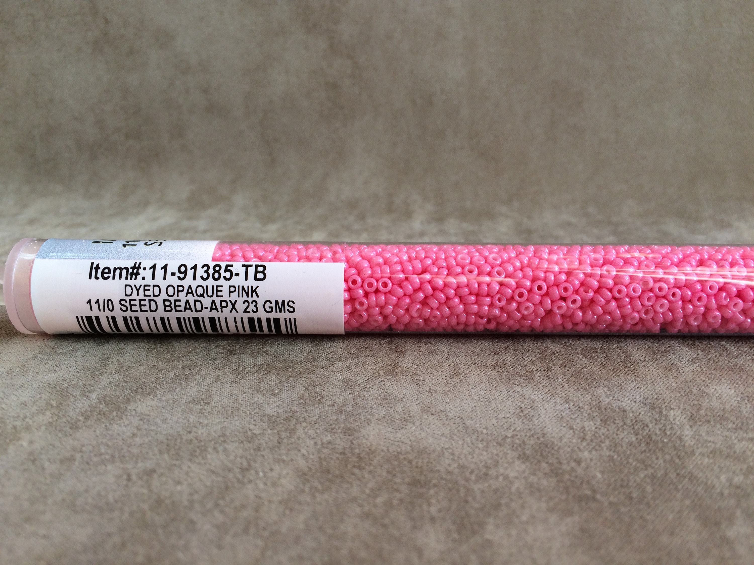 11-91385, Dyed Opaque Pink, 11/0 Seed Bead by Miyuki - Etsy