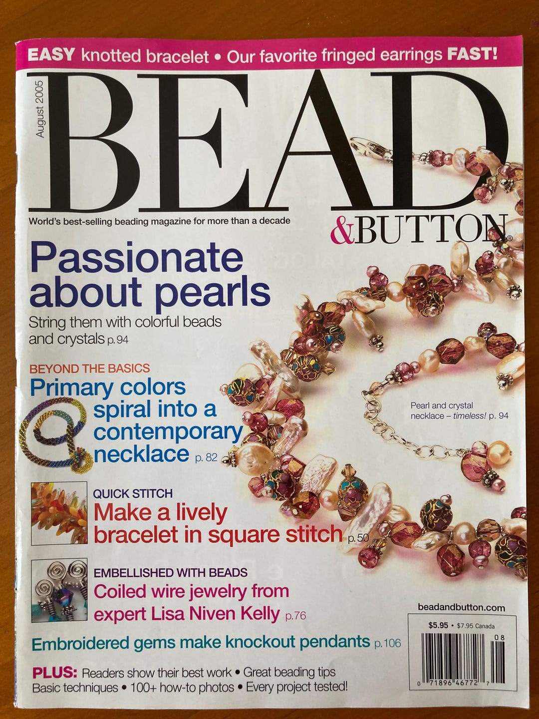 Bead & Button Magazine, Issue 68, August 2005 - Etsy