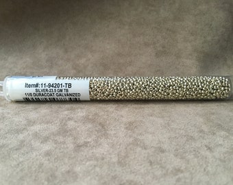 11-94201, Duracoat Galvanized Silver, 11/0 Seed Bead by Miyuki