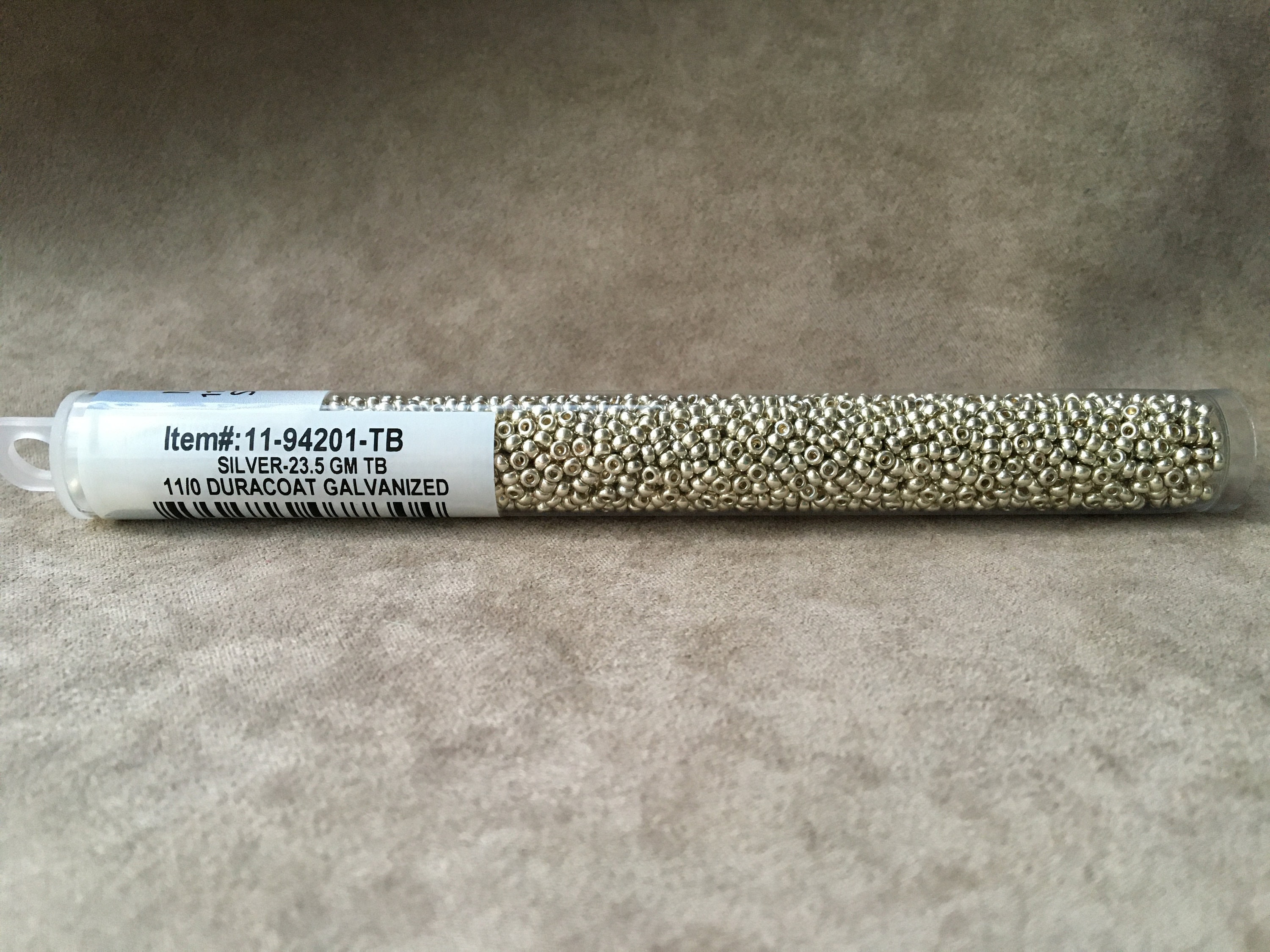11-94201, Duracoat Galvanized Silver, 11/0 Seed Bead by Miyuki - Etsy