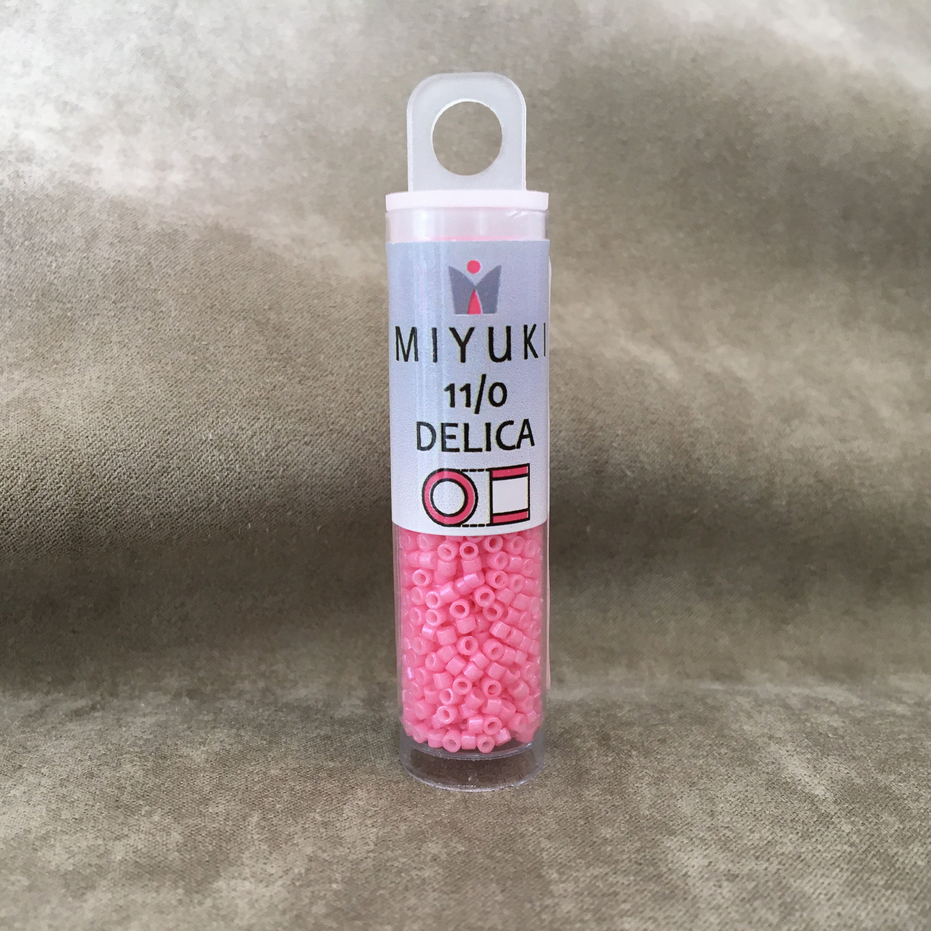 Delica 11/0, DB1371, Dyed Opaque Rose by Miyuki - Etsy