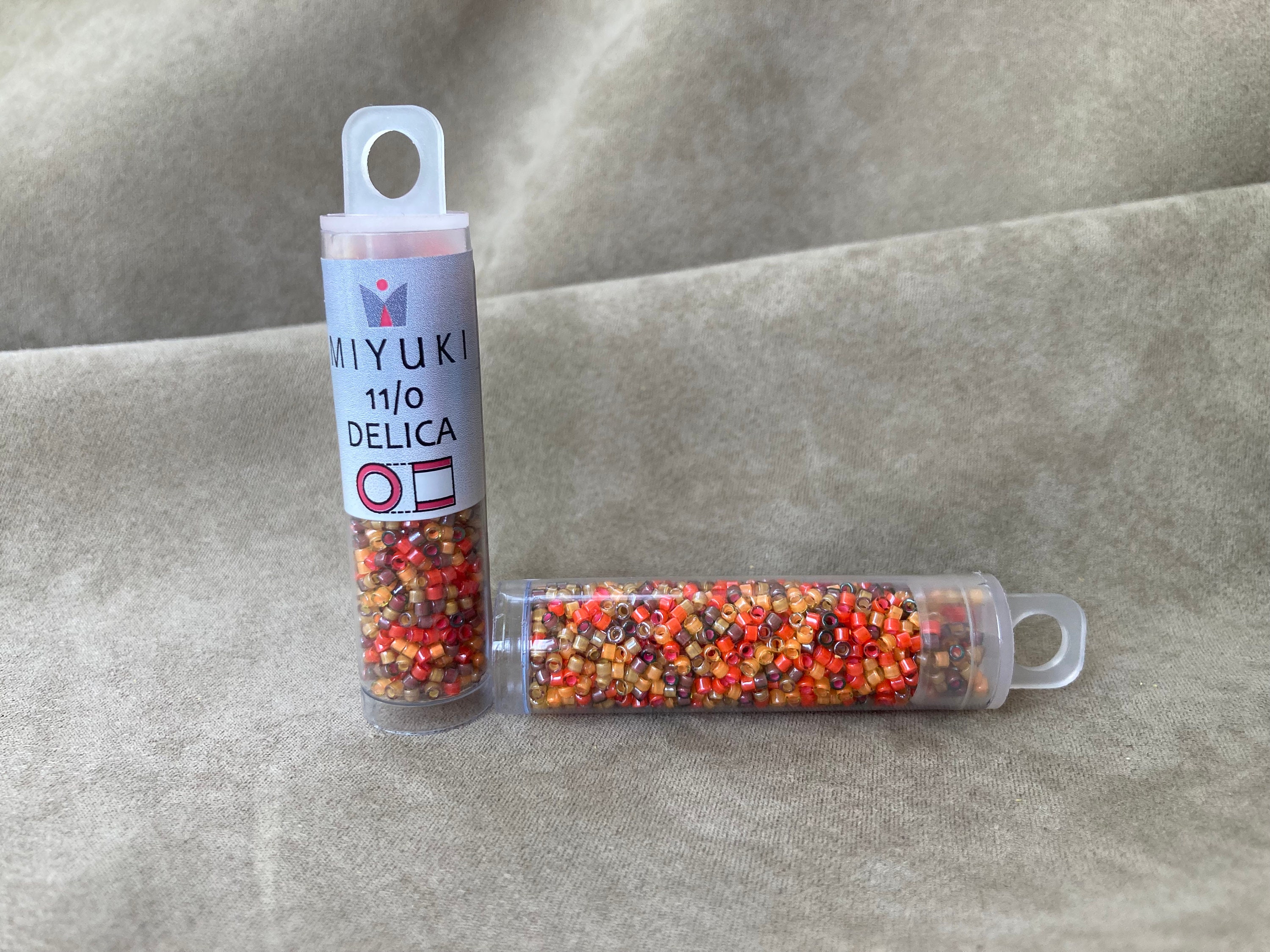 Delica 11/0, DBMIX2063, Luminous Heavenly Harvest Mix by