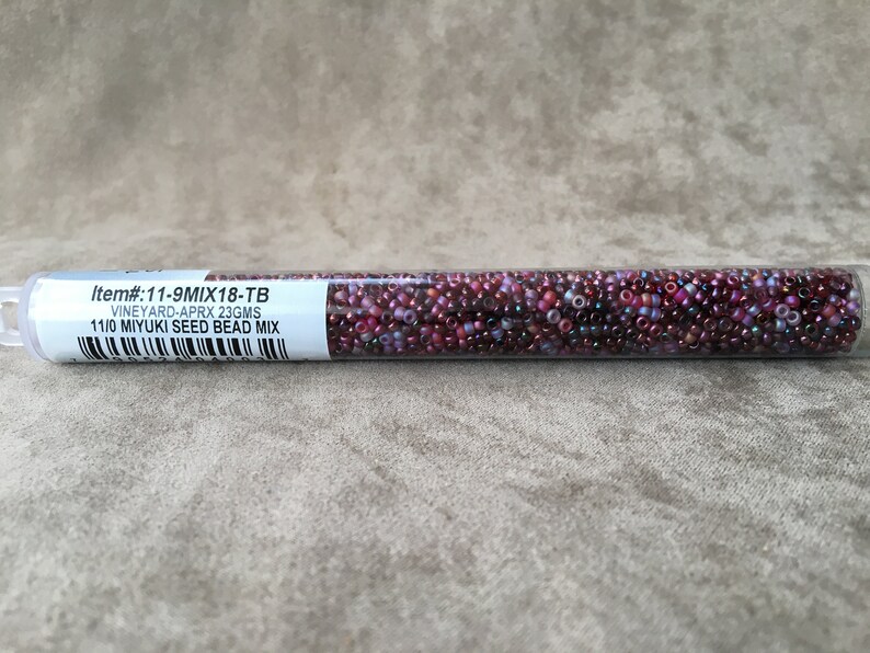 110 Seed Bead by Miyuki Vineyard Mix 11-9MIX18
