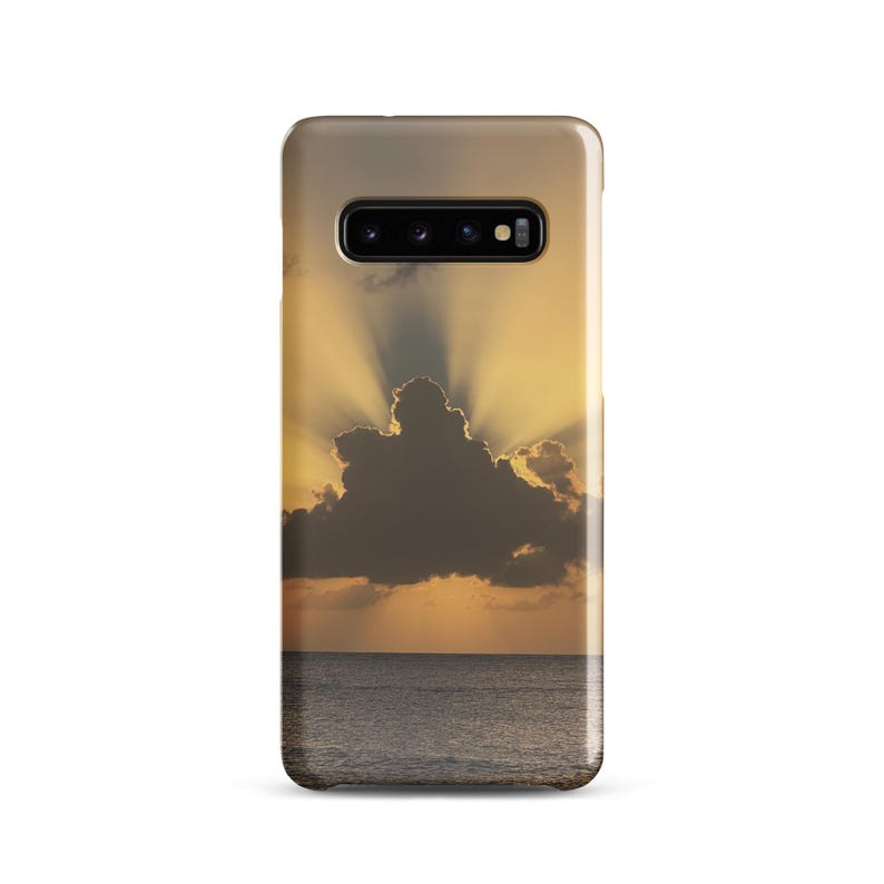 Samsung® Caribbean Sunset Snap Case Etsy UK