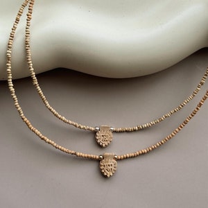 Tulsi mala kanthimala with name Radhe