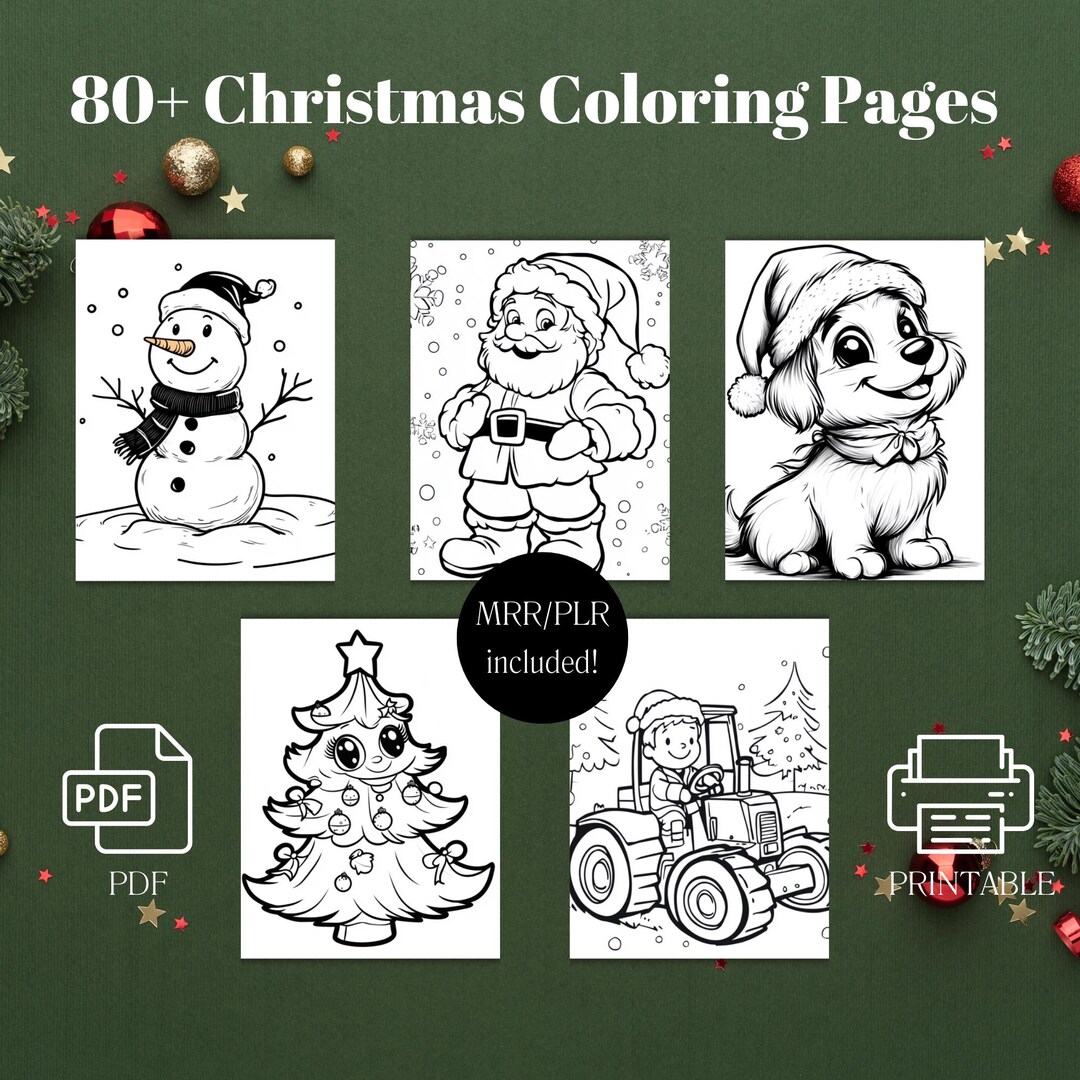 Christmas Coloring Pages, Printable Christmas Coloring Sheets ...
