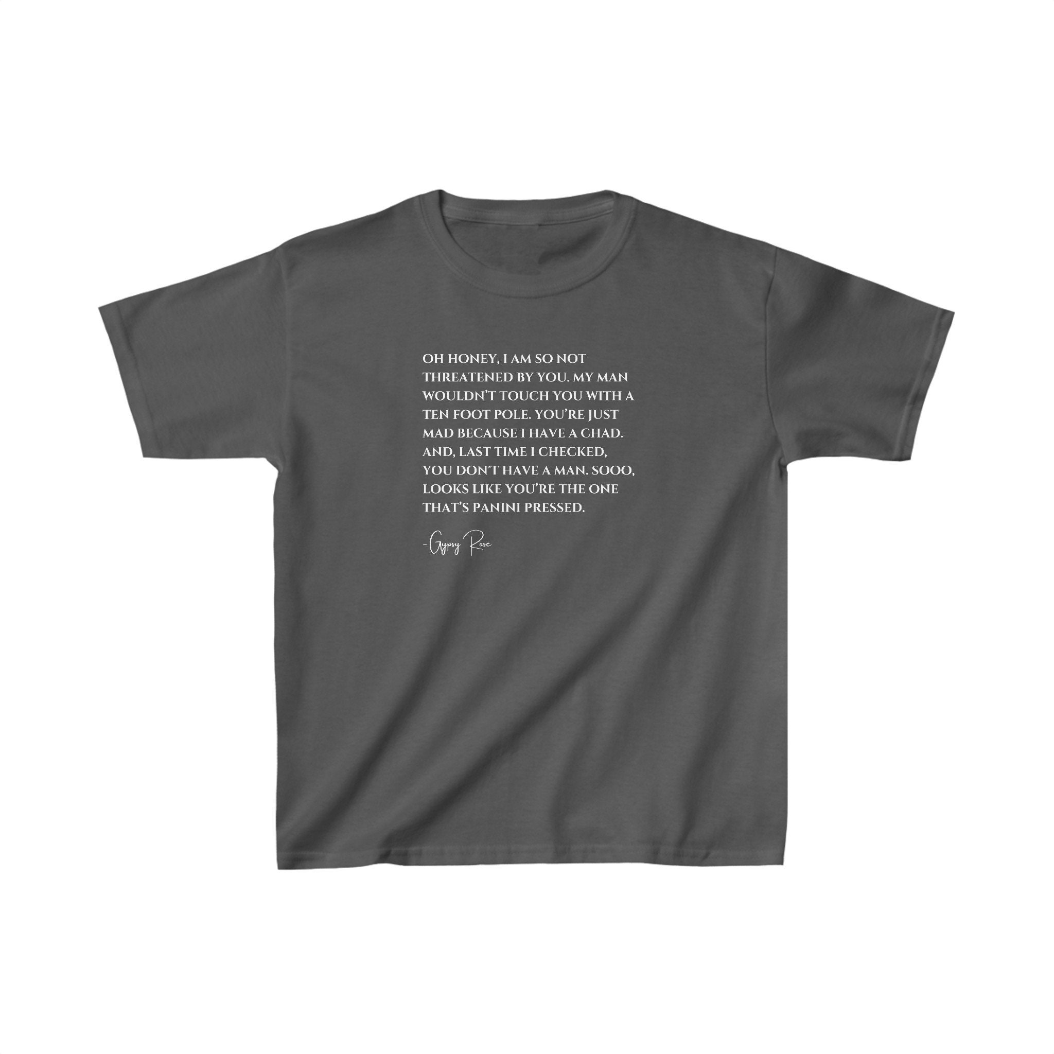 Gypsy Rose Blanchard baby Tee Black, 90s Style Shirt, Early 2000s Top, Funny Tee Shirt, Oh Honey I Am so Not Threatened by You, Gypsy Slays - Etsy Gypsy Rose Blanchard baby Tee Black, 90s Style Shirt, Early 2000s Top, Funny Tee Shirt, Oh Honey I Am so Not Threatened by You, Gypsy Slays - Etsy