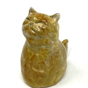 Fat cat scupture / figurine