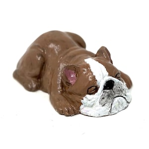 Bulldogge Skulptur 2