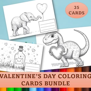Valentinstag Malseiten, Ausmalbilder, Weihnachten, Ausmalbilder, Postkarten zum Ausmalen, Ausmalbilder, Niedliche Malseiten, Ausmalbilder zum Ausmalen für Kinder