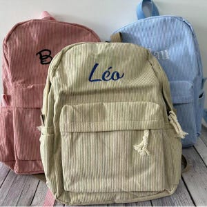 Personalized Embroidered Children's Schoolbag, Personalized Name Schoolbag, Embroider Schoolbag, Gift For Children