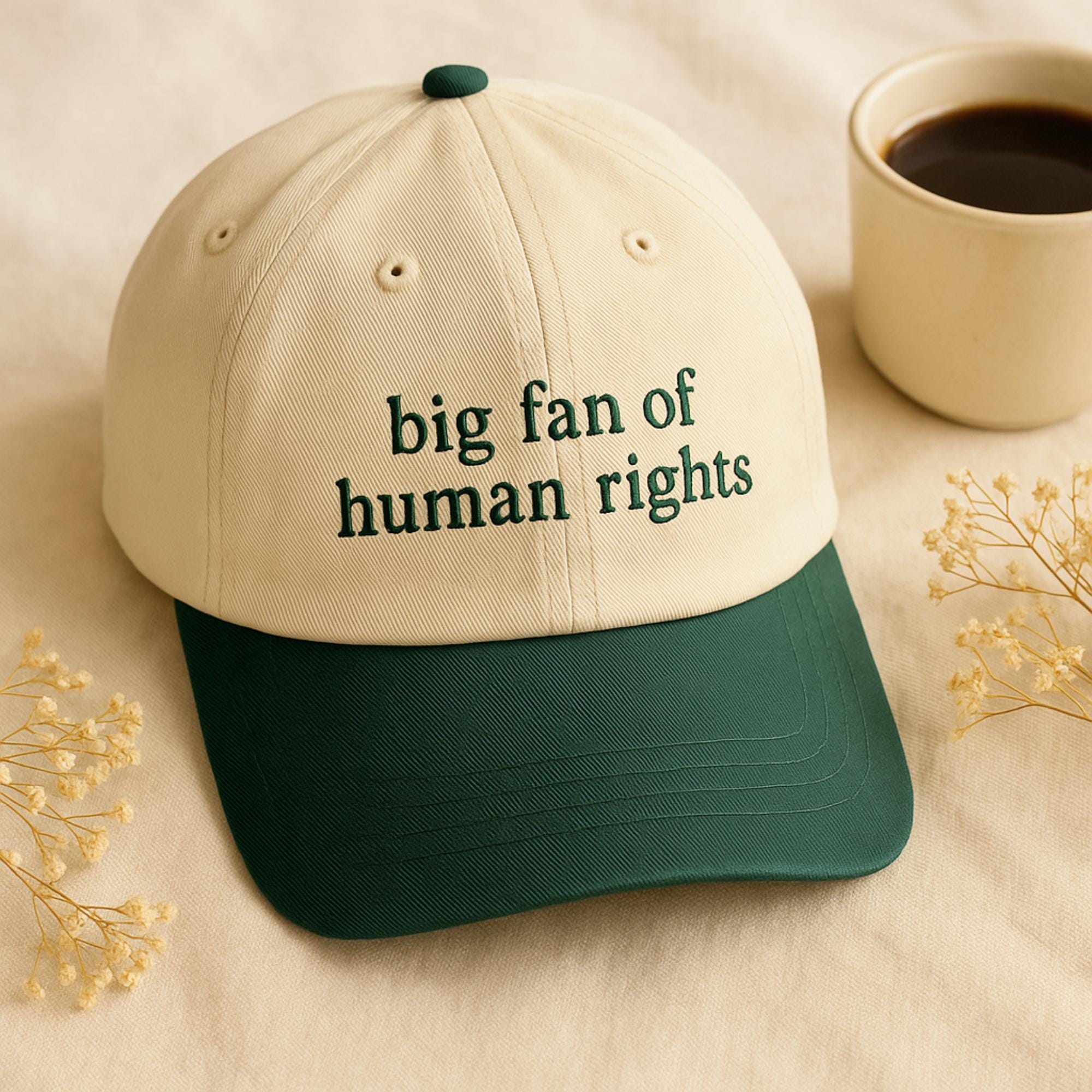 Human Rights Trucker Hat Girls Just Want to Have-Fundamental-Human Rights Hat  main image 4