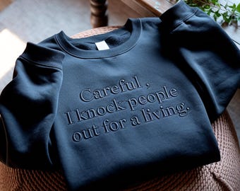 Sudadera bordada divertida de CRNA: regalo para enfermera anestesista, camiseta con humor médico