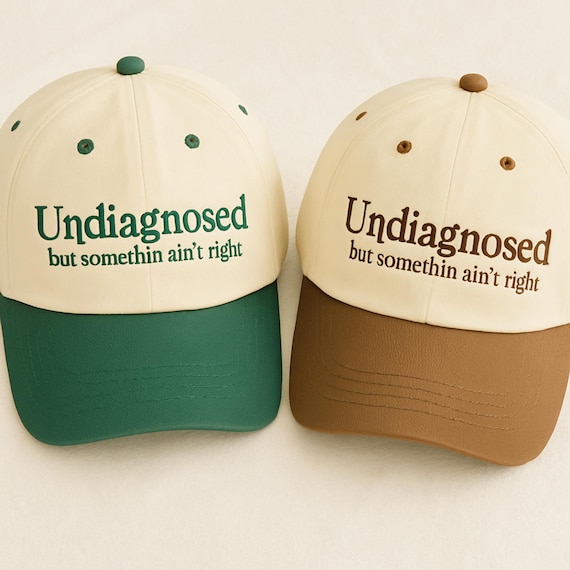 Embroidered Sarcastic Hat, Funny Mental Health Saying
