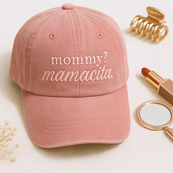 Embroidered Mommy Mamacita Hat, Love Island Cap