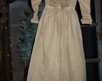 Primitive stained Prairie Dress