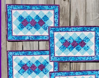 Simply Seminole Placemats PDF Pattern,   Instant Download