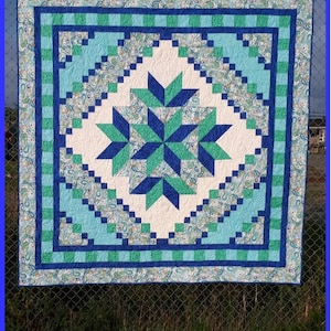 Hidden Gem PDF Quilt Pattern, Beginners- Instant Download