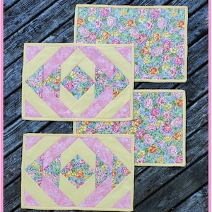 Best Place Mats PDF Pattern,   Instant Download