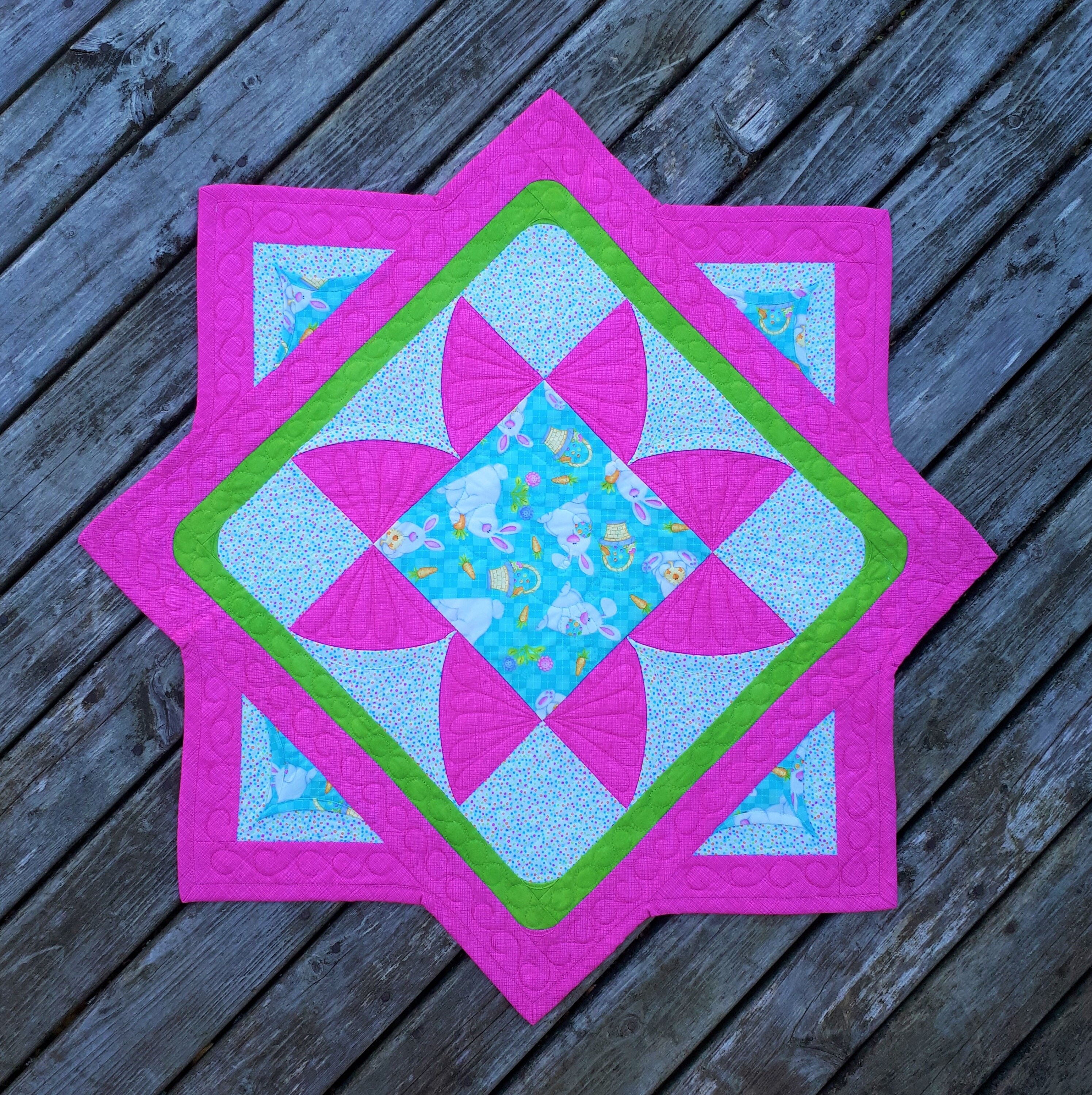 Star Table Topper PDF Pattern, Approx 31" at Widest Point, Instant ...
