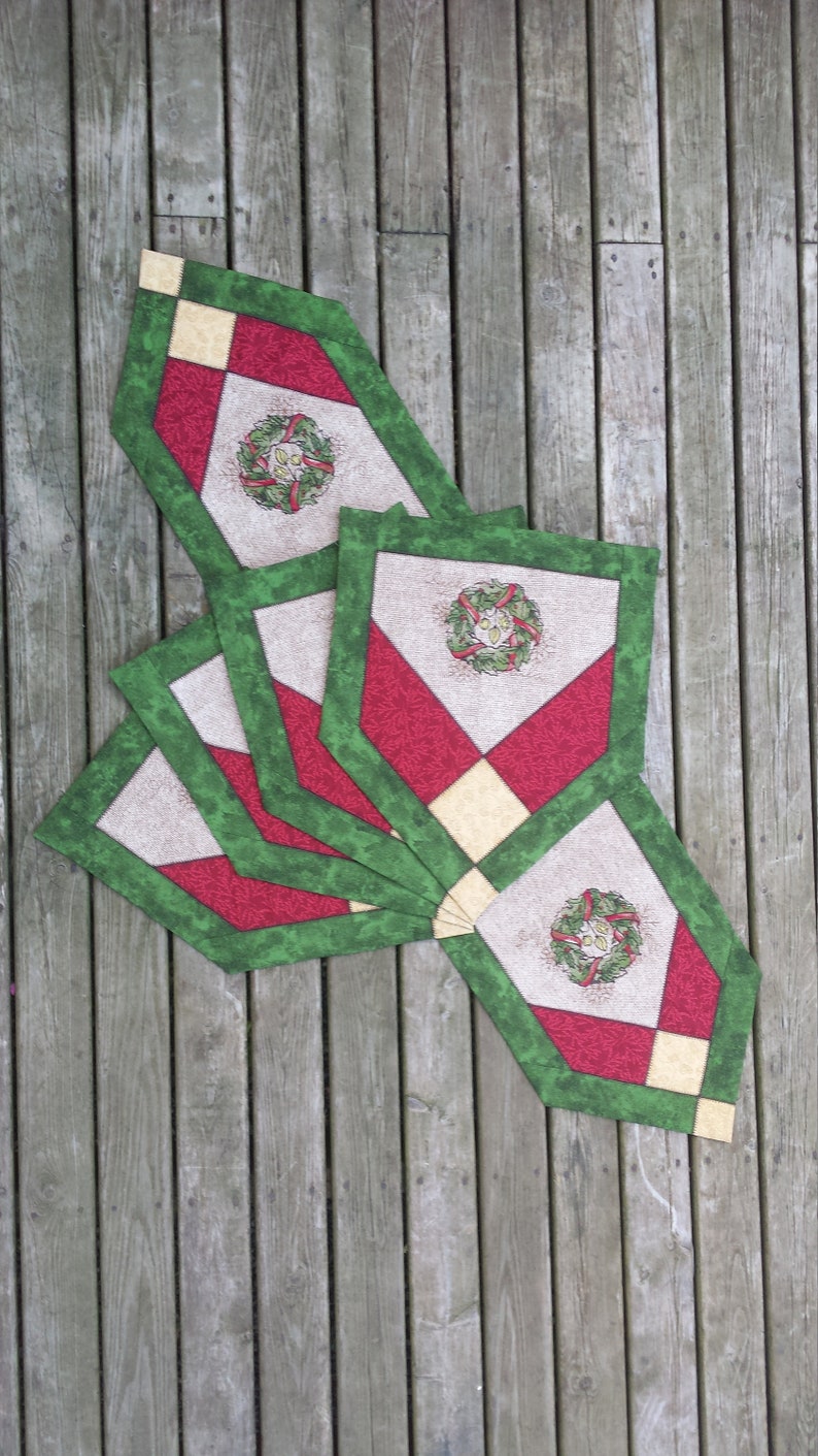 Hangover Place Mats & Table Runner Pattern PDF Etsy