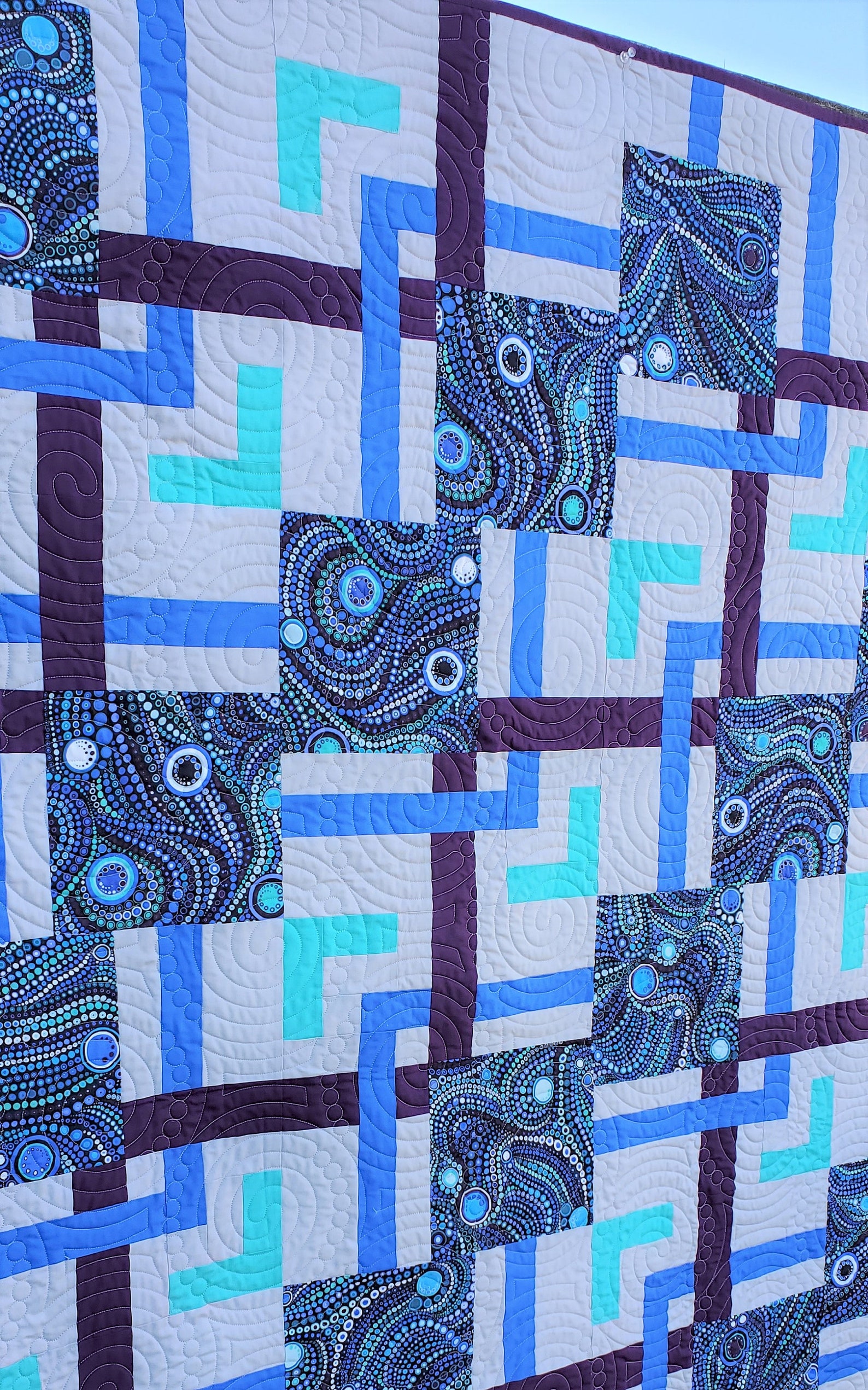 Pathways Quilt Pattern PDF Multi Sized Instant Download Etsy